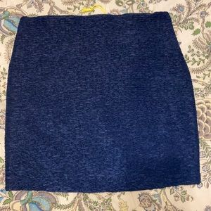Never worn bcbg navy blur skirt